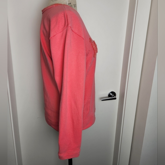 Anne Taylor Pink French Sweatshirt - Picture 4 of 12